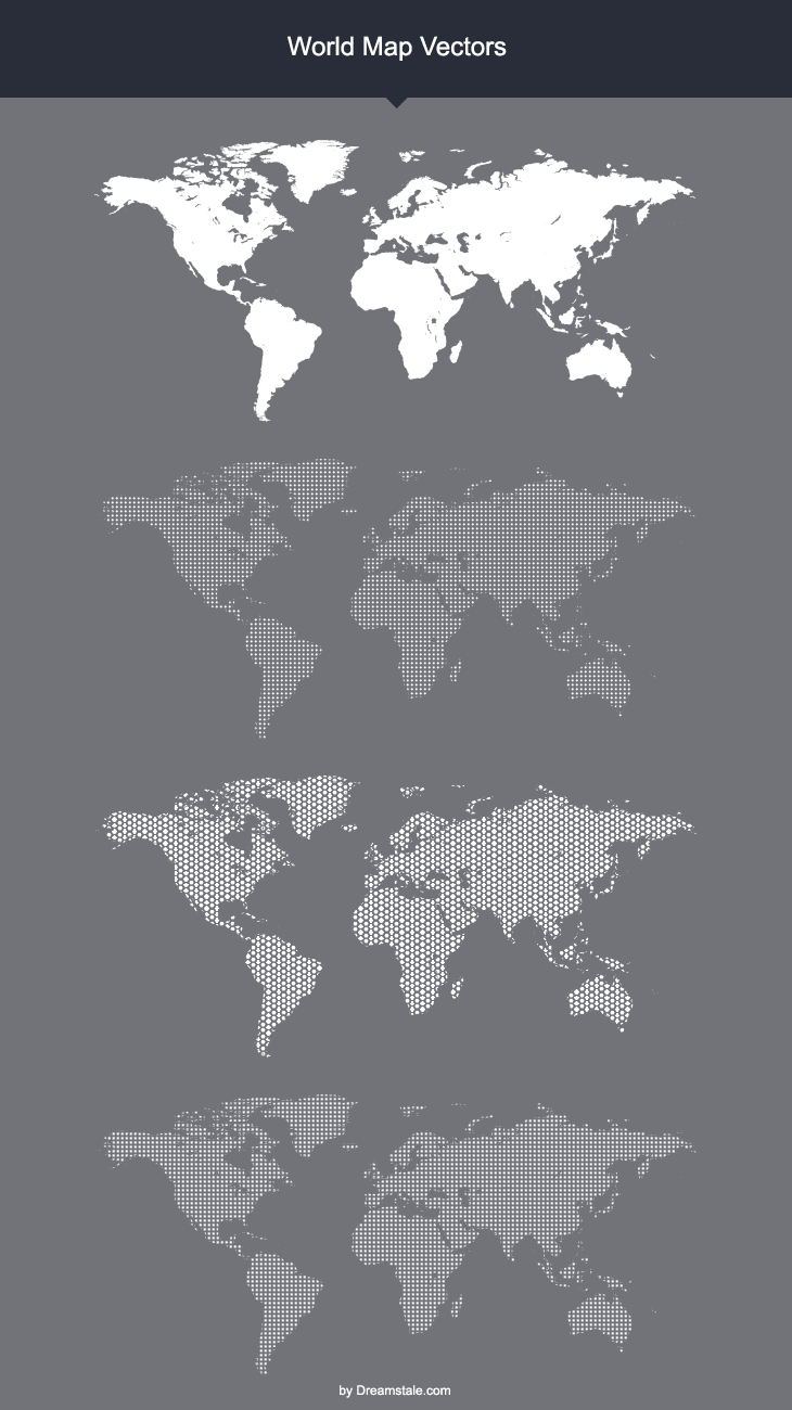 world map vector png