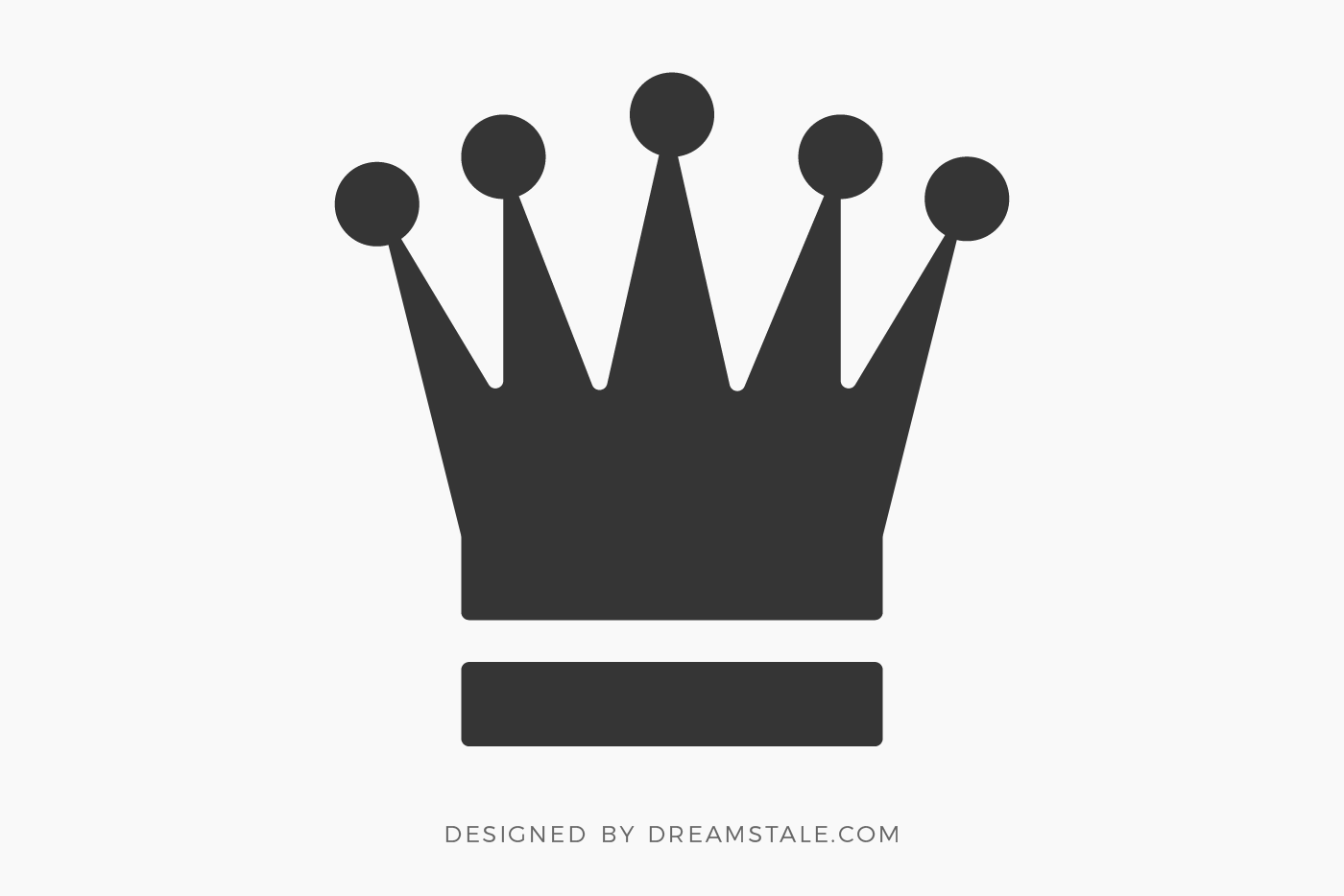 King Crown Free SVG Clipart - Dreamstale